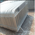 Customized metal crowd control barrier fence